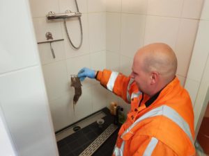 Verstopping badkamer in Spijkenisse